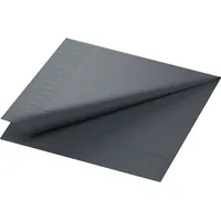 Duni Tissue-Serviette 40 x 40 cm Schwarz 3-lagig, 1000