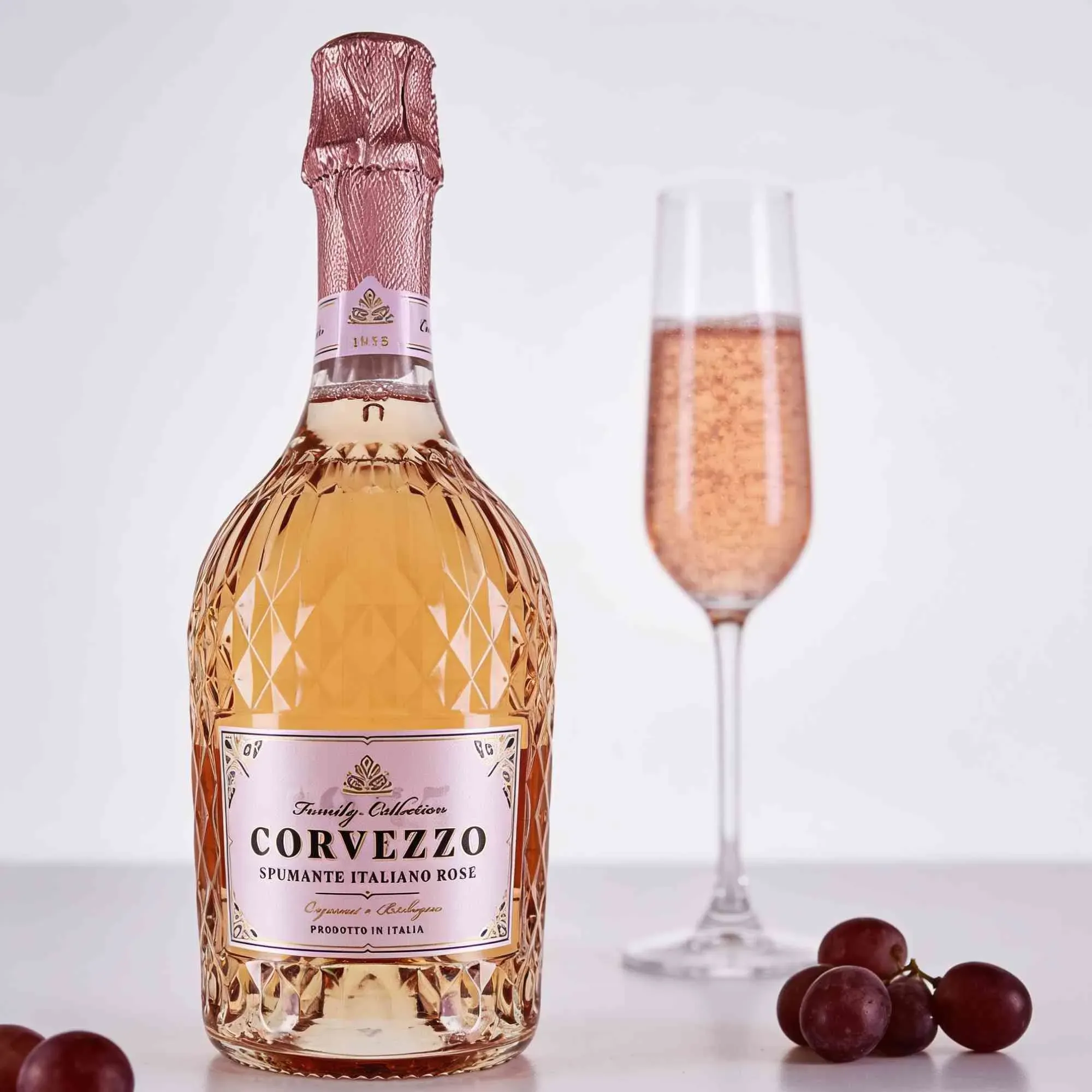Corvezzo  Corvezzo Spumante Rosé Extra Dry Chardonnay,Glera,Pinot Nero Italien