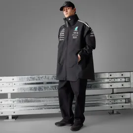 adidas Herren Mercedes - AMG Petronas Formula One Team MYSHELTER Jacke schwarz|weiß M