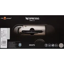 Krups Nespresso Citiz & Milk XN 761B silber + Aeroccino