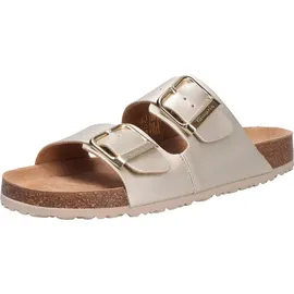 TAMARIS Damen Pantolette beige, Gr.39 - Beige - 39 EU