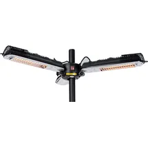 Sunred Halogen-Heizstrahler Parasol 2 kW schwarz