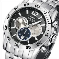FIREFOX - CHRONOGRAPH HOUND DOG - schwarz / 47 MM
