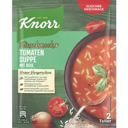 Knorr Feinschmecker Tomatensuppe mit Reis 49G