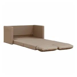 vidaXL Schlafcouch 2-Sitzer Cappuccino-Braun