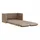 vidaXL Schlafcouch 2-Sitzer Cappuccino-Braun