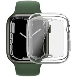 Smartwatch-Hülle für Apple Watch 10 42 mm Schutzhülle Hülle Case Cover Bumper Tasche Transparent Uhr