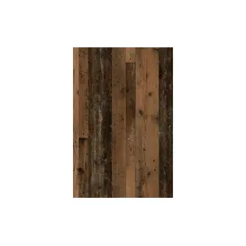 byLIVING Highboard Jackson/großes Sideboard Old Wood Vintage braun / 3-türig braun u. 1 Schubalde in Anthrazit/Wohnzimmerschrank mit 3 Türen und 1 Schubkasten/B 126, H 143, T 40 cm