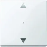 Merten Wippe für Taster-Modul 1fach (Pfeile Auf/Ab), aktivweiß glänzend