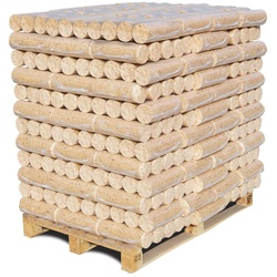 HOLZBRX ® Nadelholzbriketts rund, ohne Loch