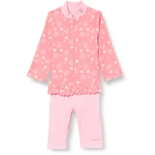 Playshoes UV-Schutz Einteiler Unisex Kinder Badeanzug Schwimmanzug Badebekleidung, Hawaii Langarm, 62/68