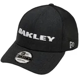 OAKLEY Herren Heather New Era Cap (Schwarz)