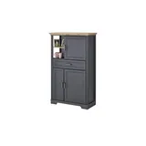Innostyle Jasmin Highboard mit LED-Beleuchtung 150x93 cm