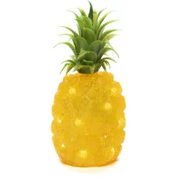 Konstsmide LED Acryl Ananas, 16 warm weiße Dioden, 24 Außentrafo, weißes Kabel LED Acryl Ananas, 16 warm weiße Dioden, 24 Außentrafo