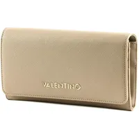 Valentino Womens 7B3-ZERO RE Bi-Fold Wallet, BEIGE