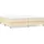 vidaXL Boxspringbettgestell 200 x 200 cm Creme