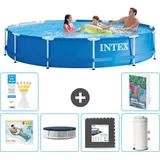 Frame Pool Rund - 366x76 Cm - 7-teilig  S11