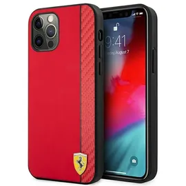 Ferrari iPhone 12 Pro Max Hardcase rot