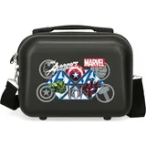 ABS Reise-Kosmetikkoffer AVENGERS Heroes, 21x29x15cm, 9L, 4961921 - Schwarz