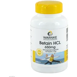 Betain HCL 650 mg Kapseln 120 St