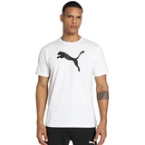 Puma Herren teamRISE Logo Jersey Baumwolle T-Shirts