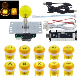 KUBII LED Joystick-Kit gelb, kompatibel mit Raspberry Pi, ODLED-YW