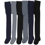TupTam Baby Jungen Strickstrumpfhose 6er Pack, Farbe: Farbenmix 3, Größe: 116-122 - 116-122