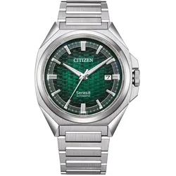 Citizen NB6050-51W Herrenarmbanduhr Automatik Series 8 Grün