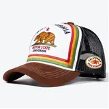 King Kerosin Cal Bear Trucker Cap braun/schwarz Einheitsgröße