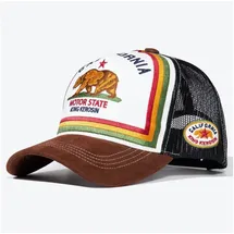 King Kerosin Cal Bear Trucker Cap braun/schwarz Einheitsgröße