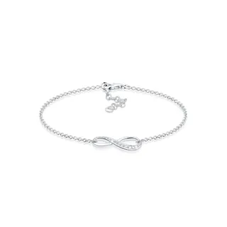 Elli - Infinity Symbol Endlos Zirkonia 925 Silber Armbänder & Armreife Damen (59.99 € / )