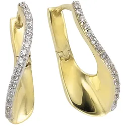 Celesta Gold Ohrring 375/- Gelbgold Zirkonia