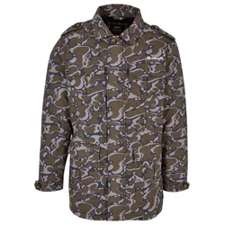 Allwetterjacke ECKO UNLTD. "Ecko Unltd. Übergangsjacken", Herren, Gr. M, grün (camouflage), 100% Baumwolle, mehrfarbig, casual, normal, amerikanischer Ausschnitt, Langarm, Jacken