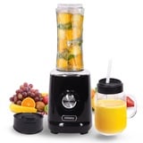 Niceey Mini Standmixer, Tragbarer Mixer Smoothie Maker, mit 2 To-Go Bechern, 600 ML Flasche, Entsafter, Mit 3 Geschwindigkeitsstufen für Smoothies...