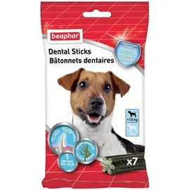 beaphar Dental Sticks für Hunde (kleiner als 10kg), Braunalge und grüner Tee, 7 Stück