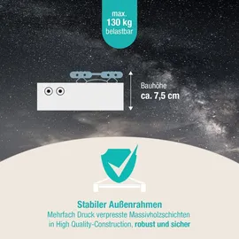 Beco Royal Duo NV 28 Leisten nicht verstellbar 90 x 200 cm