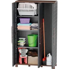Art Plast Besenschrank 102 x 37 x 169 cm Anthrazit/Grau