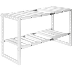 Unterschrankregal Küchenregal 39-67 cm Teleskopregal Unterschrank Regal Küche