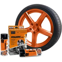 FoliaTec Sprühfolie kupfer metallic 2x 400 ml) / Karosseriefolie 2034