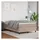 vidaXL Boxspringbett 120 x 200 cm Braun