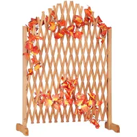 Relaxdays Rankgitter Holz 100 x 165 cm Braun