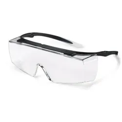 Überbrille super f OTG farblos supravision sapphire schwarz/farblos - schwarz/klar