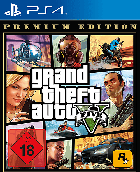 GTA 5 - Grand Theft Auto V Premium Edition [PlayStation 4]