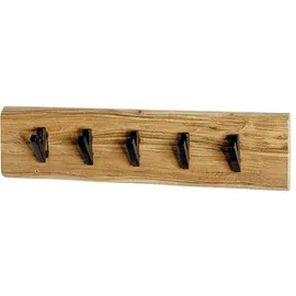 Haku-Möbel Wandgarderobe Rivera Schwarz Akazie