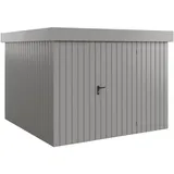 EcoStar Gerätehaus 2,85 x 2,78 m Graualuminium