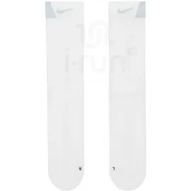 Nike Running Lightweight Crew Laufsocken 42-46 Weiß/Grau