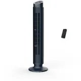 Rowenta Eole Silence Force 39 cm Turmventilator Blau