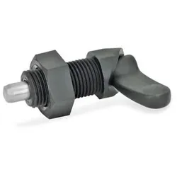 672-8-M16X1,5-AK-NI Rastriegel, Führung Kunststoff