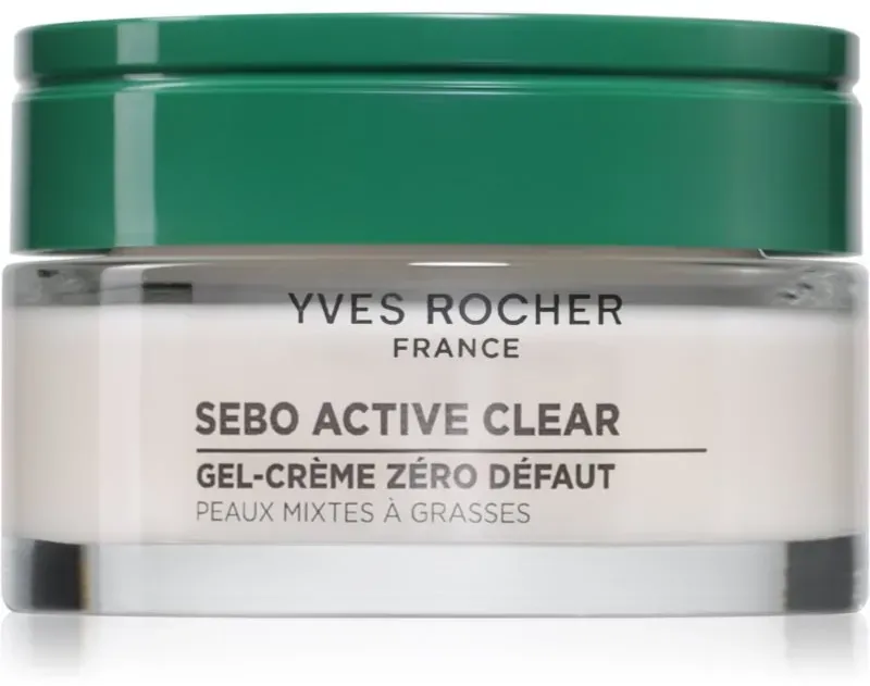 Yves Rocher Sebo Active Clear Gel-Creme gegen die Unvollkommenheiten der Haut 50 ml