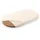Träumeland Babymatratze Kleine Matratze Naturwölkchen, Träumeland, 3 cm hoch, oval weiß 46 cm x 82 cm x 3 cm
